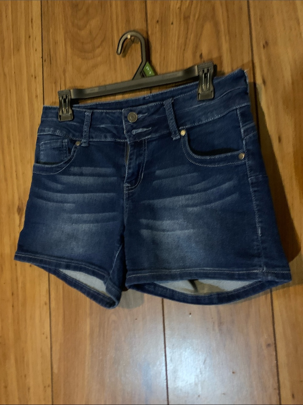 Women’s Dark Blue Denim Shorts - Classic Summer Staple